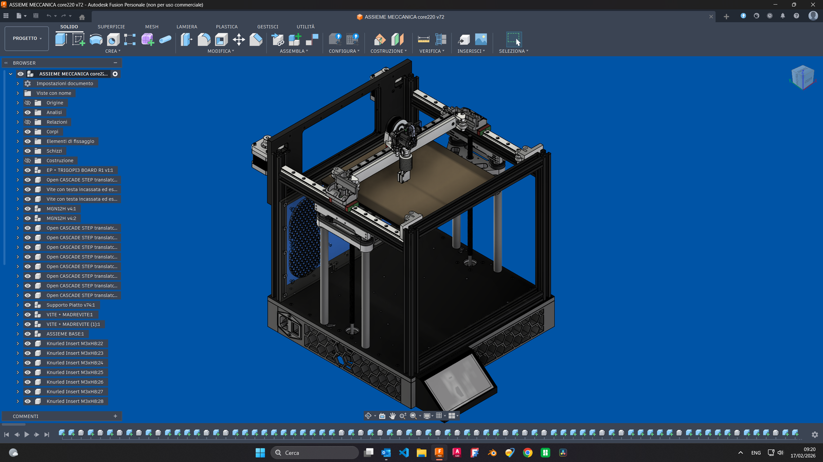 Progettazione meccanica CAD e servizi tecnici